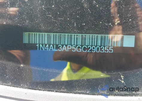 2016 Nissan Altima 2.5 Sr from USA, damaged, VIN 1N4AL3AP5GC290355